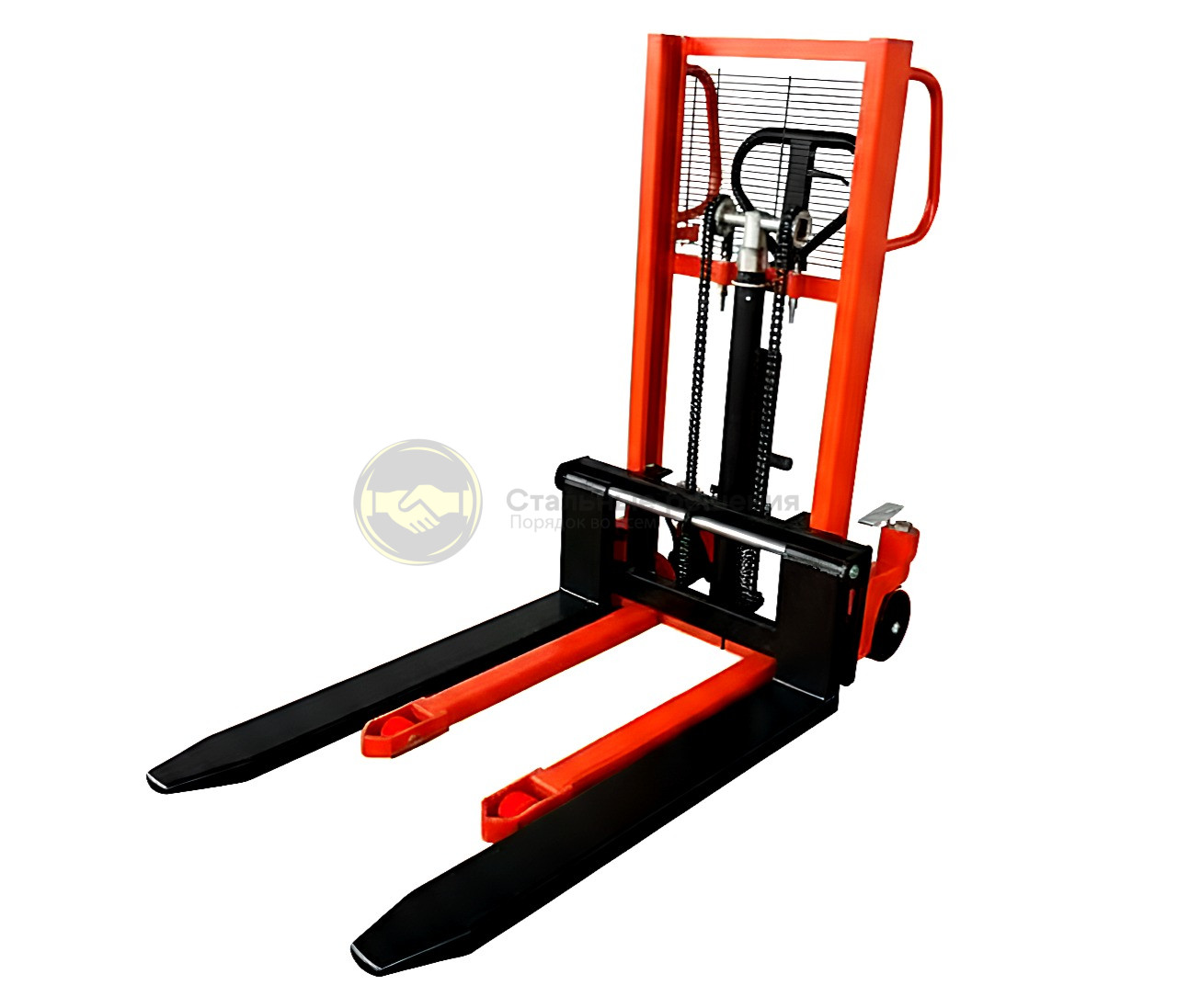 Ручной гидравлический штабелер OXLIFT HS1016 1600 мм 1000 кг 2