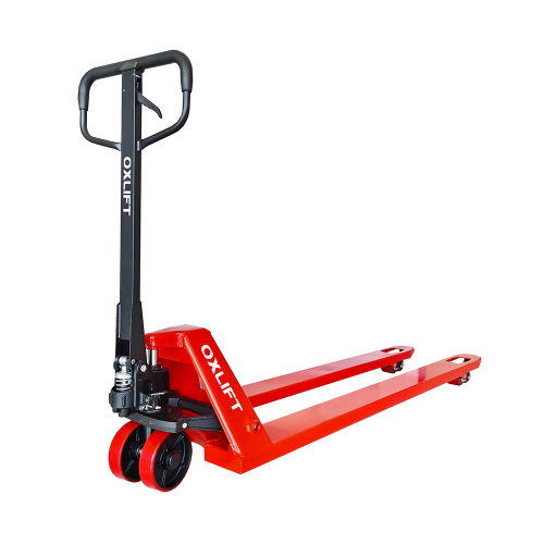 Ручная гидравлическая тележка длинновильная OXLIFT OX20-L1800 1800 мм 2000 кг 2